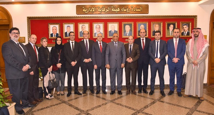 الرقابة الإدارية تستقبل فريق تقييم جهود مصر بمكافحة غسيل الأموال وتمويل الإرهاب