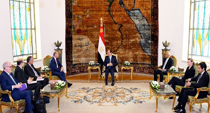 الرئيس السيسى يؤكد حرصه على التواصل المستمر مع المستشار النمساوي لتعزيز العلاقات الثنائية