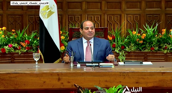 الرئيس السيسي يلتقى بعدد من السيدات من مختلف المجالات بمناسبة عيد المرأة المصرية
