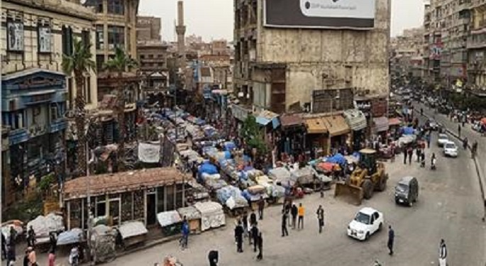 غلق سوق العتبة لمنع انتشار فيروس كورونا