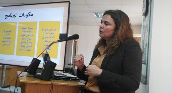 ممثلة وزارة التضامن تناقش البرنامج القومي للطفولة المبكرة في ورشة الأعلى للإعلام واليونيسيف