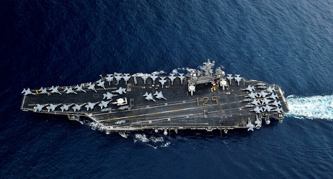 البنتاجون: 155 مصابا بكورونا على متن حاملة الطائرات “USS Theodore Roosevelt”