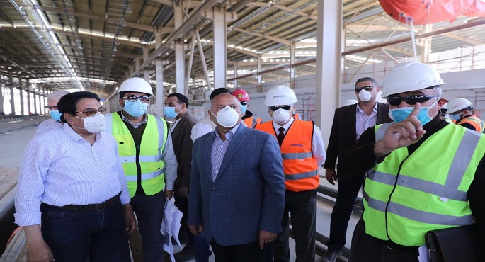 بالصور .. وزير النقل يتفقد مواقع تنفيذ المرحلة الرابعة للخط الثالث لمترو الأنفاق والقطار الكهربائي