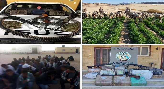 بالفيديو.. قوات حرس الحدود تواصل جهودها على كافة الاتجاهات الاستراتيجية للدولة وتوجه ضربات قاصمة للعناصر الإجرامية