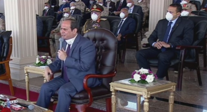 السيسي: تقديم يد العون للدول رسالة تضامن من مصر فى مواجهة كورونا