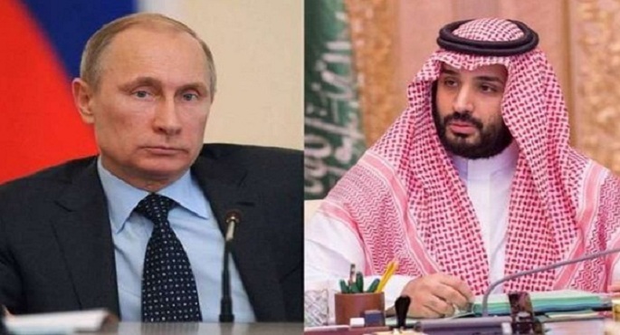 ولي العهد السعودي والرئيس بوتين يناقشان استقرار أسواق النفط