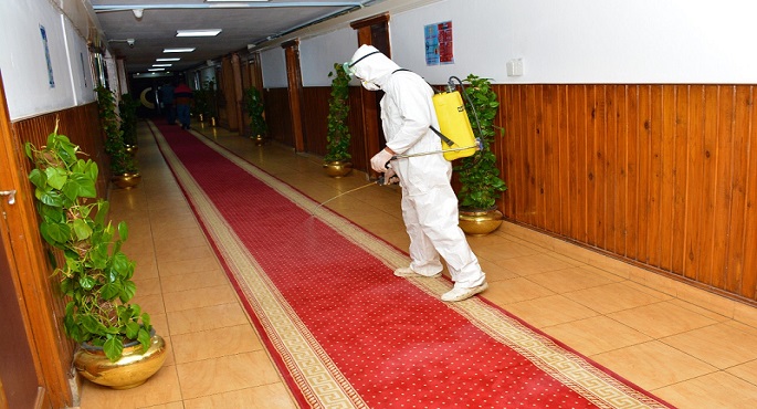 التنمية المحلية : استمرار حملات التطهير والتعقيم للحد من انتشار كورونا