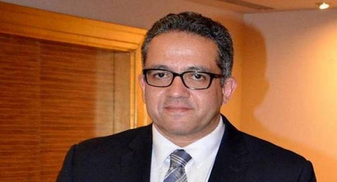 وزير السياحة والآثار يبحث آخر مستجدات الأعمال بمتحف العاصمة الإدارية الجديدة