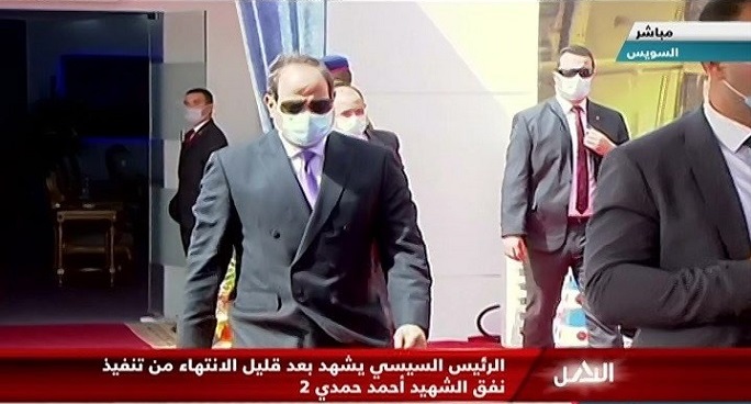 بالفيديو.. السيسي يشهد افتتاح محطة معالجة مياه مصرف المحسمة بسرابيوم شرق قناة السويس