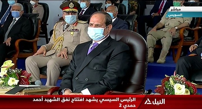 الرئيس السيسي يفتتح نفق “الشهيد أحمد حمدي 2”