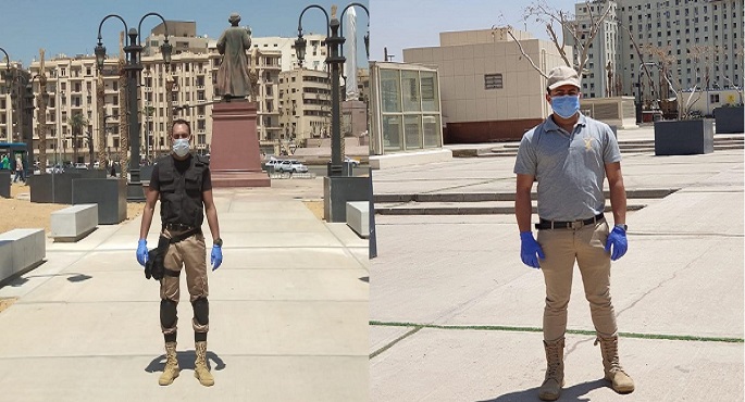 بالصور .. شركة أمن تتسلم أعمال تطوير ميدان التحرير تنفيذاً لتكليفات رئيس الوزراء