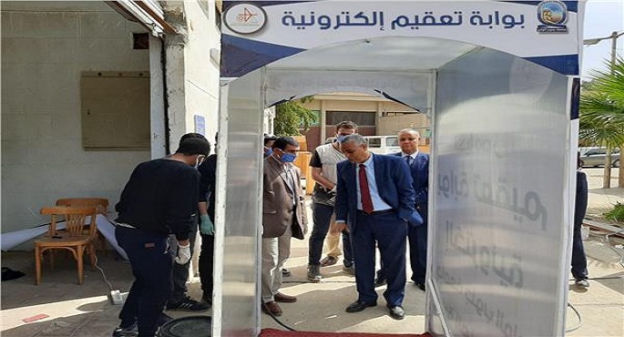 طلاب هندسة جامعة جنوب الوادي يصممون بوابة تعقييم إلكترونية