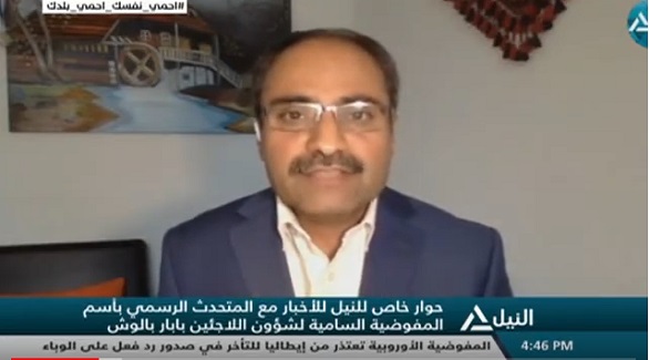 بالفيديو.. مفوضية اللاجئين للنيل للأخبار: ندعم اللاجئين حول العالم في فيروس كورونا بنحو 250 مليون دولار