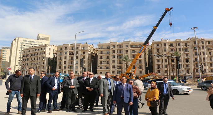 22 “مومياء فرعونية تغادر “ميدان التحرير فى موكب ملكي في إطار خطة تطويره