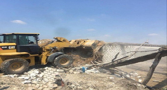التنمية المحلية: إزالة 10611 مخالفة بناء و15249 مخالفة على أراض زراعية في شهرين