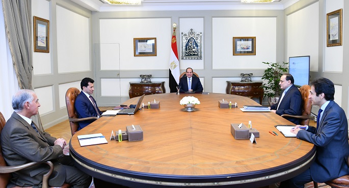 بالفيديو.. الرئيس السيسي يوجه بإعداد تصور متكامل لتطوير منشآت ومرافق البنية الأساسية للمنظومة الرياضية