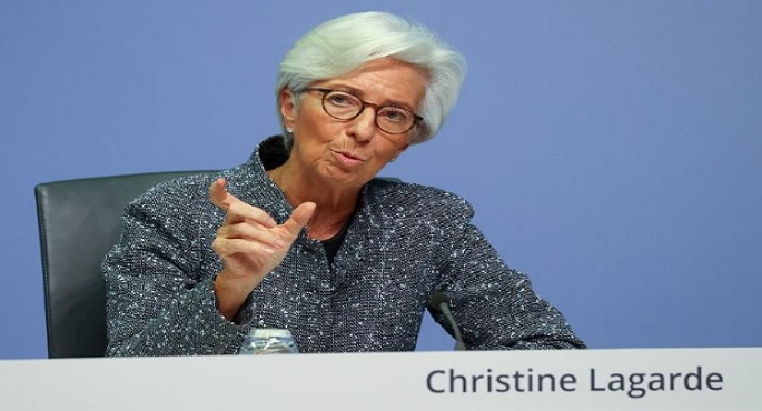 لاجارد: الآفاق المالية في أوروبا مهددة بسبب أزمة أوكرانيا