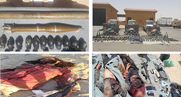 بالفيديو.. القوات المسلحة تواصل ضرباتها المتلاحقة للعناصر التكفيرية بشمال سيناء