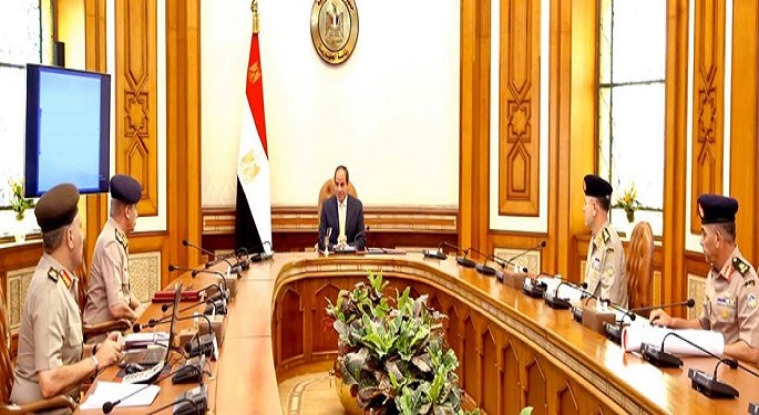 الرئيس السيسي يجتمع بوزير الدفاع ويوجه القوات المسلحة بالجاهزية الكاملة لحماية أمن مصر القومي