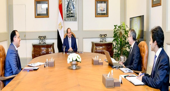 السيسي يتابع الموقف التنفيذي للمشروعات القومية الخاصة بقطاع الاتصالات وتكنولوجيا المعلومات