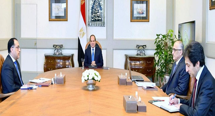 الرئيس السيسي يوجه بمواصلة اتخاذ كافة الإجراءات لتحسين المؤشرات الاقتصادية