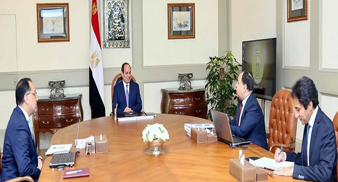 الرئيس السيسي يوجه بالتوسع في ميكنة منظومة الضرائب لإنشاء قواعد بيانات دقيقة  لصون موارد الدولة