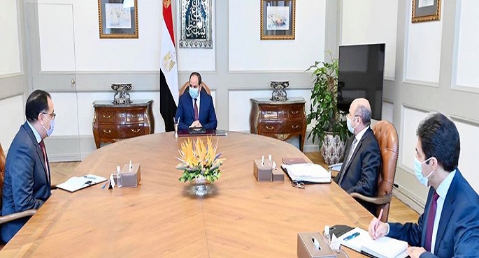 الرئيس السيسي يطلع علي جهود تطوير المنظومة القضائية