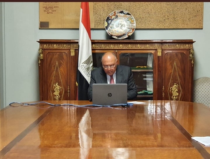 خلال مشاركته بمؤتمر المانحين.. شكري يؤكد دعم مصر المستمر للشعب اليمني