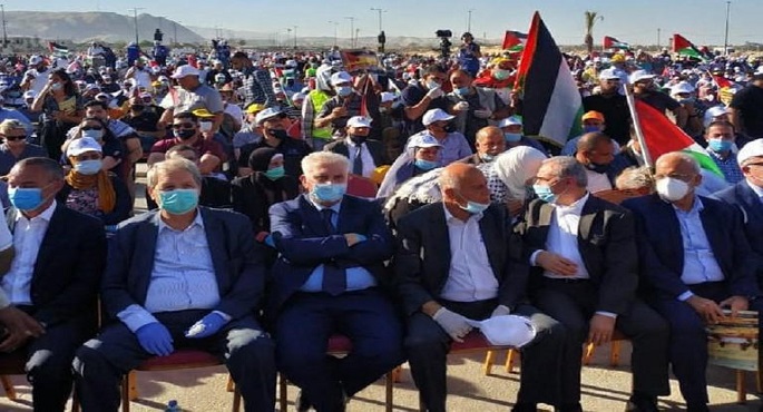 المنسق الأممى لعملية السلام فى الشرق الأوسط للفلسطينيين فى أريحا : لستم مستأجرين هنا.. هذا بيتكم