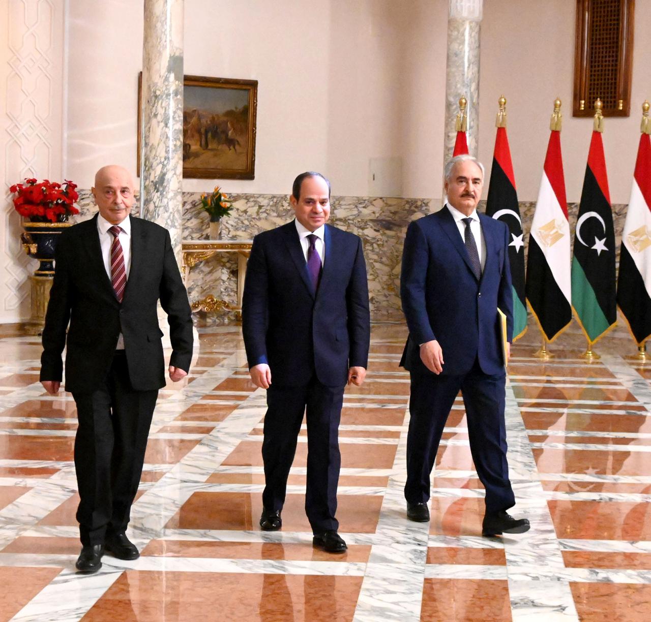 بنود إعلان القاهرة لحل الأزمة الليبية
