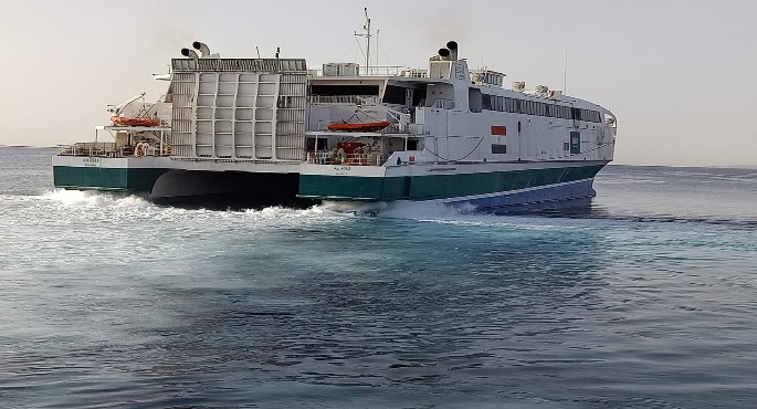 بالصور .. النقل: تسيير رحلات بحرية لنقل المصريين العائدين من المملكة العربية السعودية