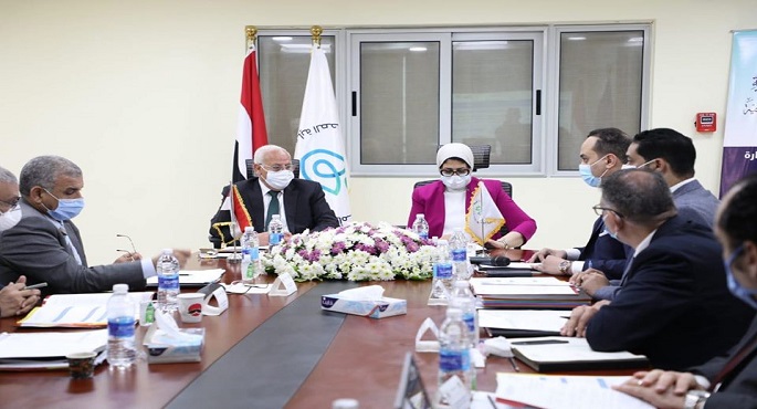 بالصور.. وزيرة الصحة: مشروع التأمين الصحي الشامل نتاج رؤية القيادة السياسية للاستثمار لبناء الإنسان المصري