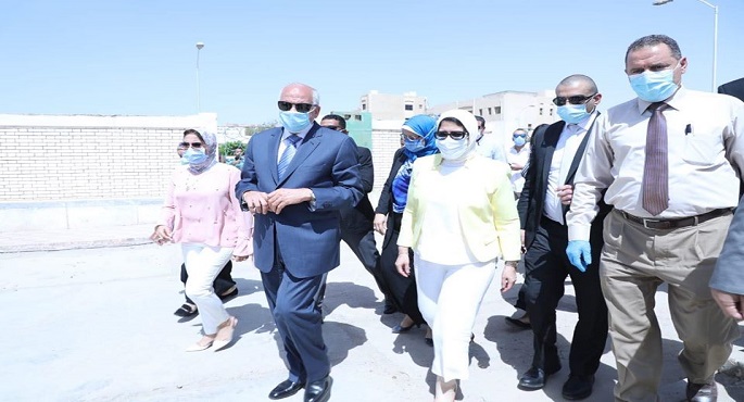 بالصور.. وزيرة الصحة تتفقد وحدة صحة المستقبل بالسادس من أكتوبر