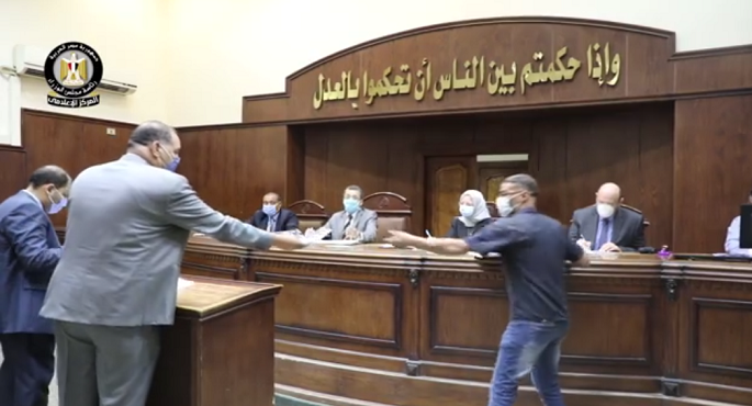 بالفيديو .. مجلس الوزراء: إجراءات وقائية على أعلى مستوى داخل المحاكم لمواجهة فيروس كورونا