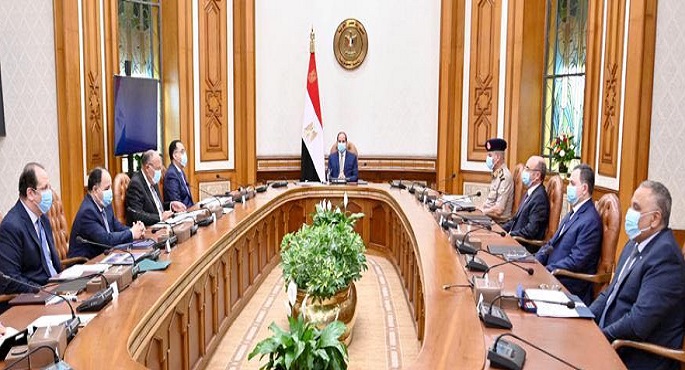 السيسي يوجه بمواصلة التحركات على مختلف المستويات للحفاظ على حقوق مصر المائية