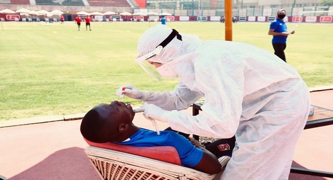 الأهلى يعلن أن جميع عينات لاعبيه فى المسحة الثانية سلبية