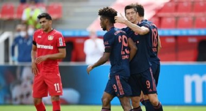 فوز بايرن ميونخ على ليفركوزن 4-2 وماينز على فرانكفورت 2-صفر في الدوري الألماني
