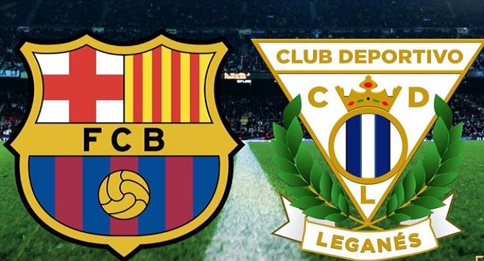 برشلونة يسعى للحفاظ على صدارة الدورى الإسبانى أمام ليجانيس