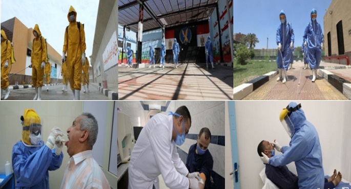 وزارة الداخلية تواصل تطهير وتعقيم كافة السجون وتوفير الرعاية الصحية المتكاملة للنزلاء