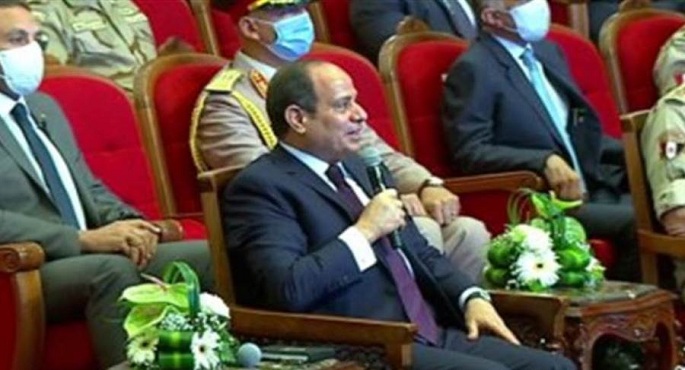 الرئيس السيسى : تنفيذ المشروعات الجديدة كان ضروريا لمصلحة المواطن والدولة