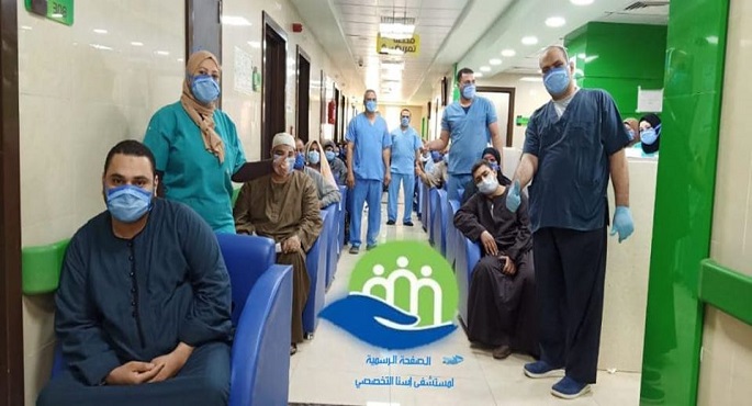 الأولى على مستوى مصر .. ارتفاع حصيلة المتعافين من كورونا بمستشفى إسنا للعزل الصحى لـ 630 حالة