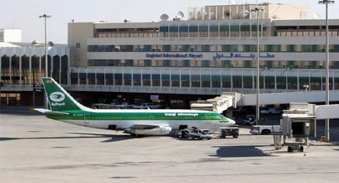 سقوط ثلاثة صواريخ في محيط مطار بغداد الدولي دون خسائر
