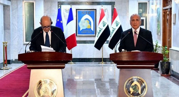 فرنسا تؤكد مواصلة دعم العراق وأهمية بناء شراكة استراتيجية مع بغداد
