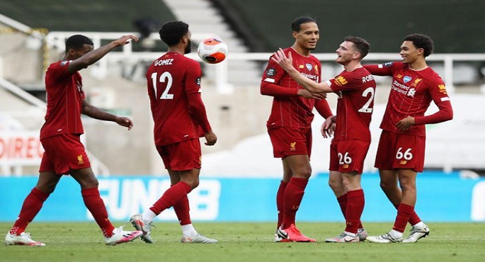 ليفربول البطل يختتم الموسم بالفوز 3-1 على نيوكاسل