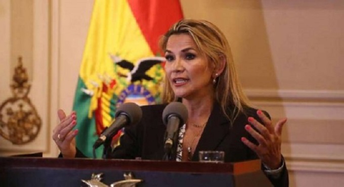رئيسة بوليفيا تعلن إصابتها بفيروس كورونا