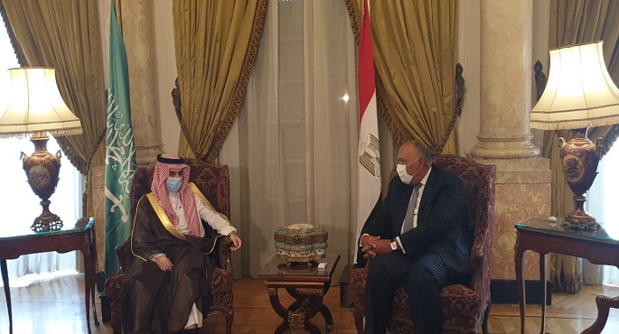 مباحثات مصرية – سعودية بالقاهرة على مستوى وزيري الخارجية