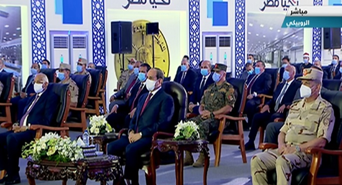 بالفيديو.. الرئيس السيسي يشهد افتتاح المدينة الصناعية بالروبيكي