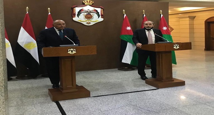 بالفيديو.. خلال مؤتمر صحفي مع نظيره الأردني.. شكري: ما يجري في ليبيا يشكل تهديدا جسيما للأمن القومي العربي