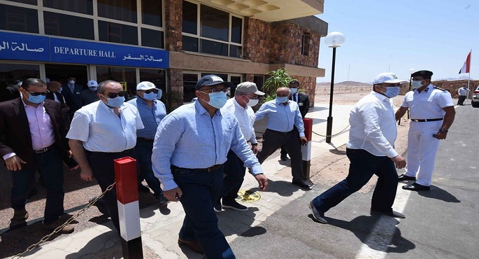 بالفيديو والصور.. خلال زيارته لسانت كاترين.. مدبولى يكلف بتطوير وتوسعة المطار والتغطية الجيدة بخدمات المحمول