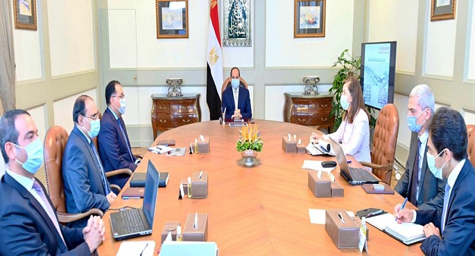 الرئيس السيسى يوجه بالإسراع فى إنشاء المخازن الاستراتيجية للتخزين الطبى